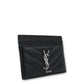 Saint Laurent Cassandre Kartenetui schwarz