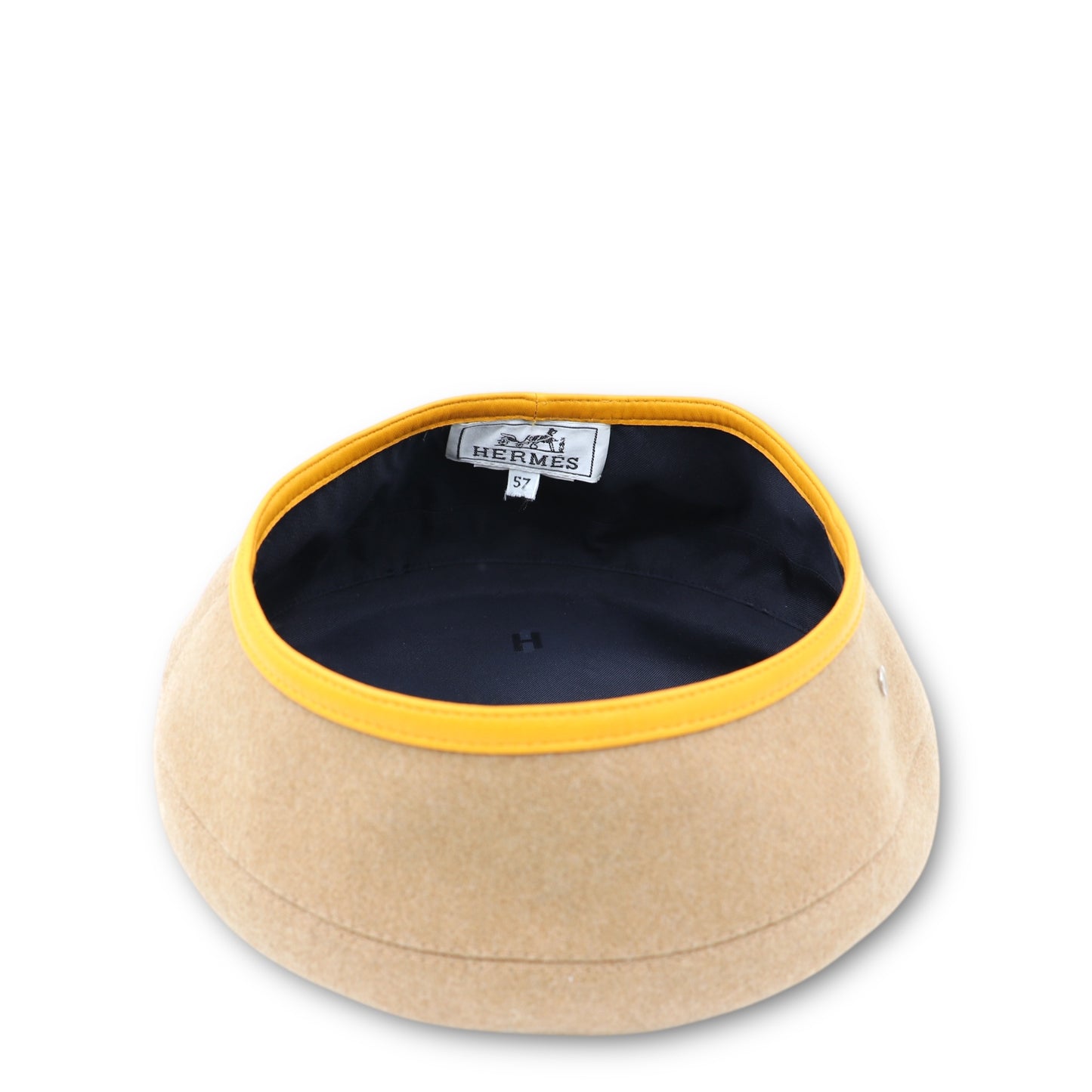 Hermès Saint-Honoré Rocabar Béret camel Gr. 57