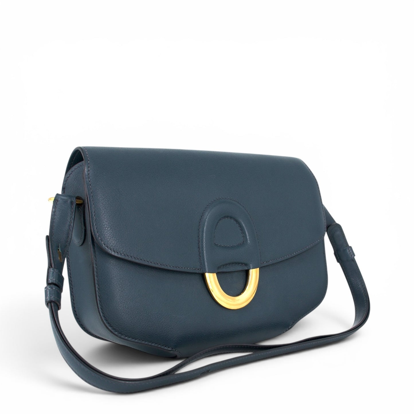 Hermès Cherche Midi 25 Evercolor Bleu océan