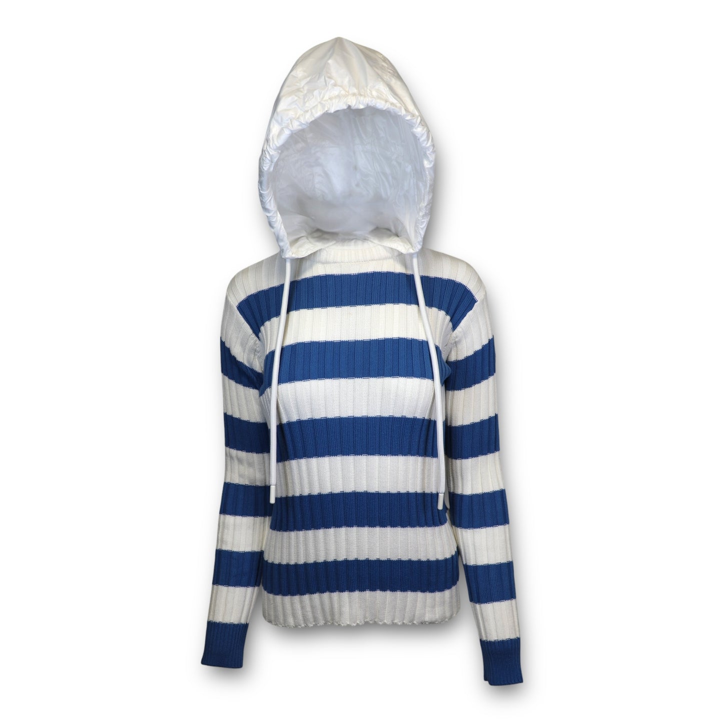 Moncler Pullover blau/weiss gestreift Gr. XS