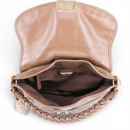 Miu Miu Two-way matelassé braun