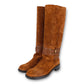 Louis Vuitton Crossroads Stiefel Wildleder cognac Gr. 37