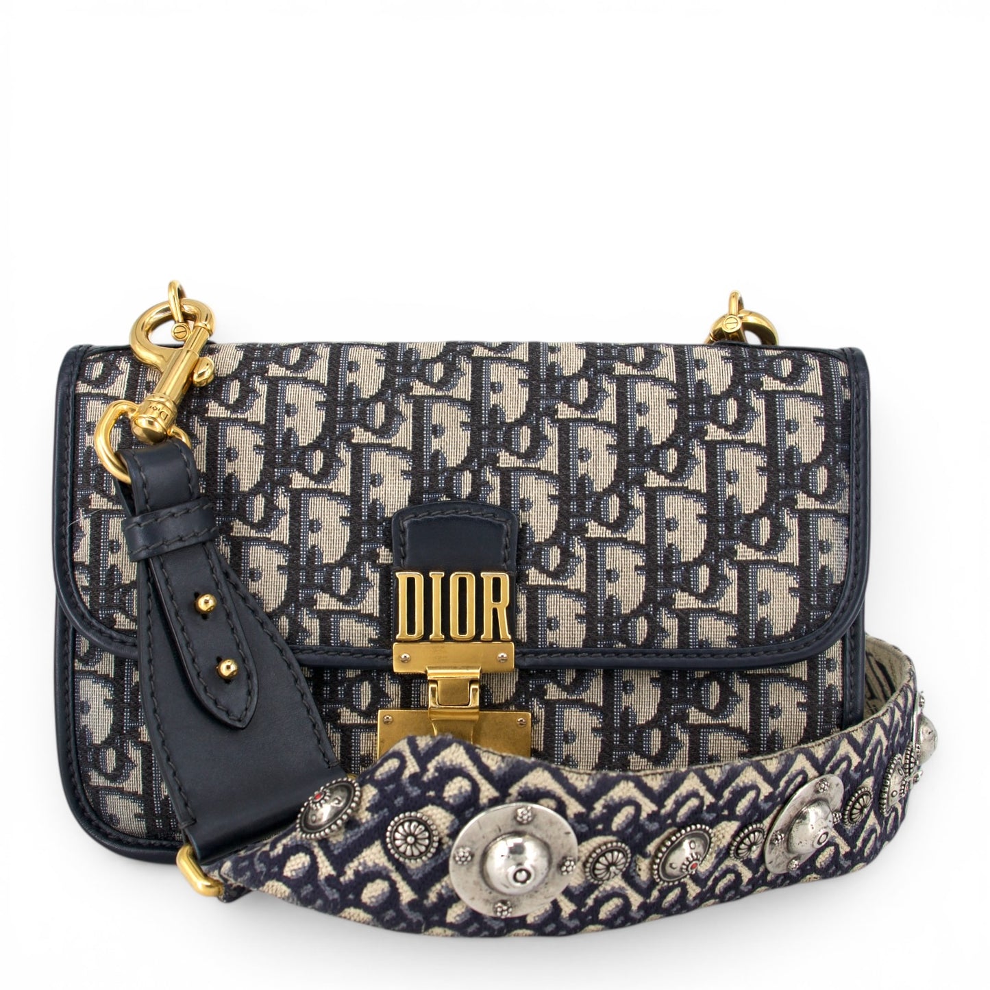 Dior Addict flap oblique blau