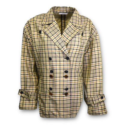 Céline Jacke braun kariert Gr. 40