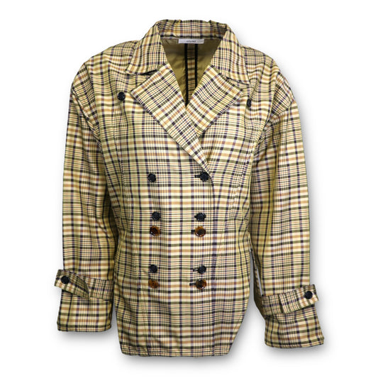 Céline Jacke braun kariert Gr. 40