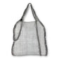 Stella McCartney Falabella Woven Raffia grau