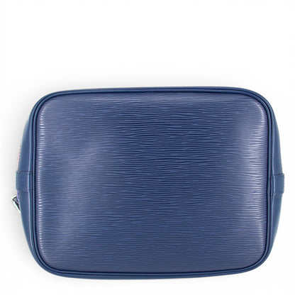 Louis Vuitton Petit Noé epi tricolor Fuchsia/Indigo/Figue