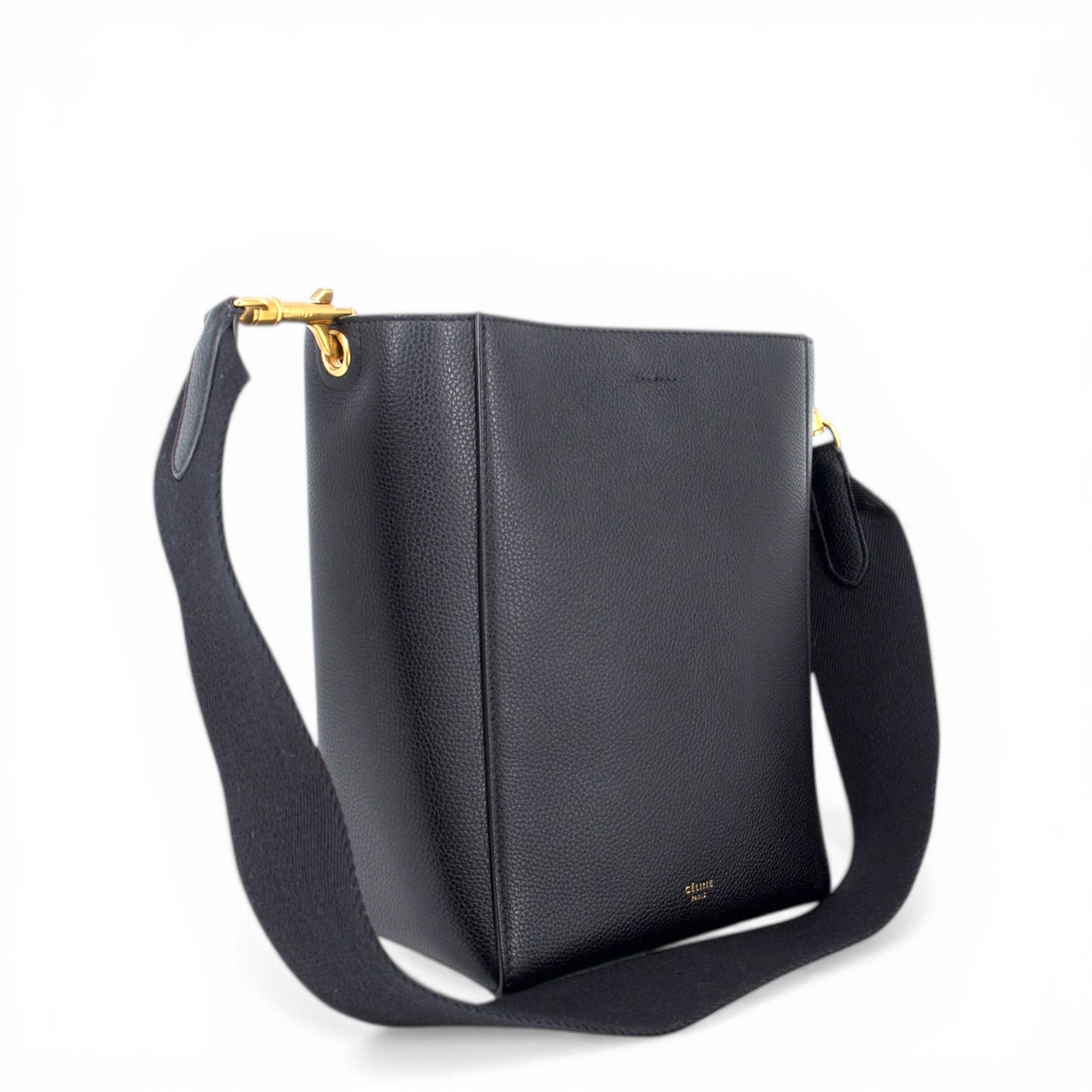 Céline Sangle bucket small schwarz