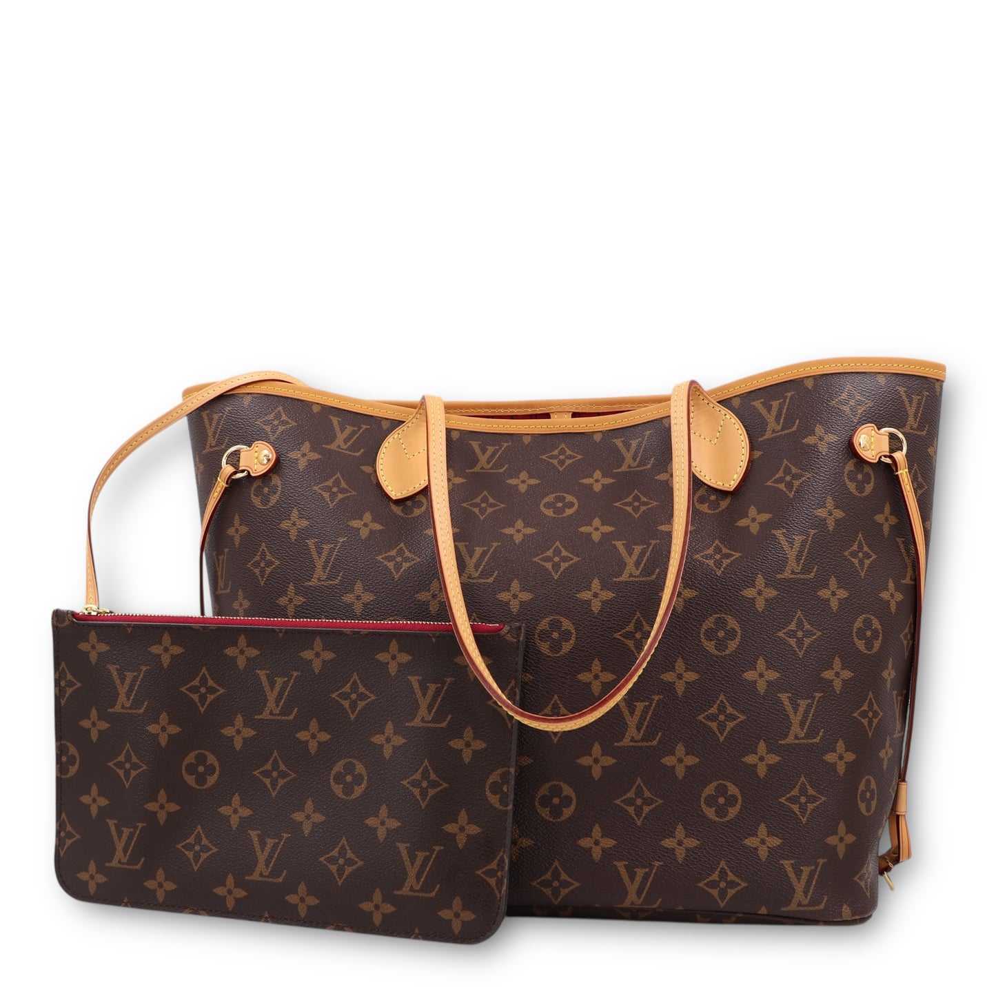 Louis Vuitton Neverfull MM Monogram fuchsia