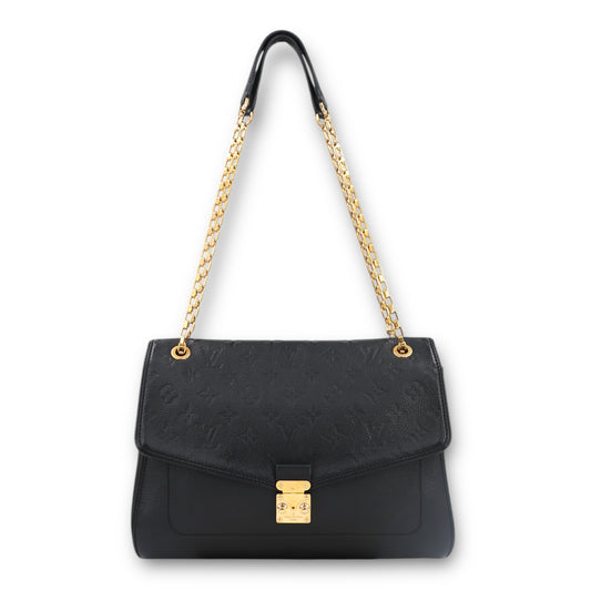 Louis Vuitton Saint Germain MM empreinte schwarz