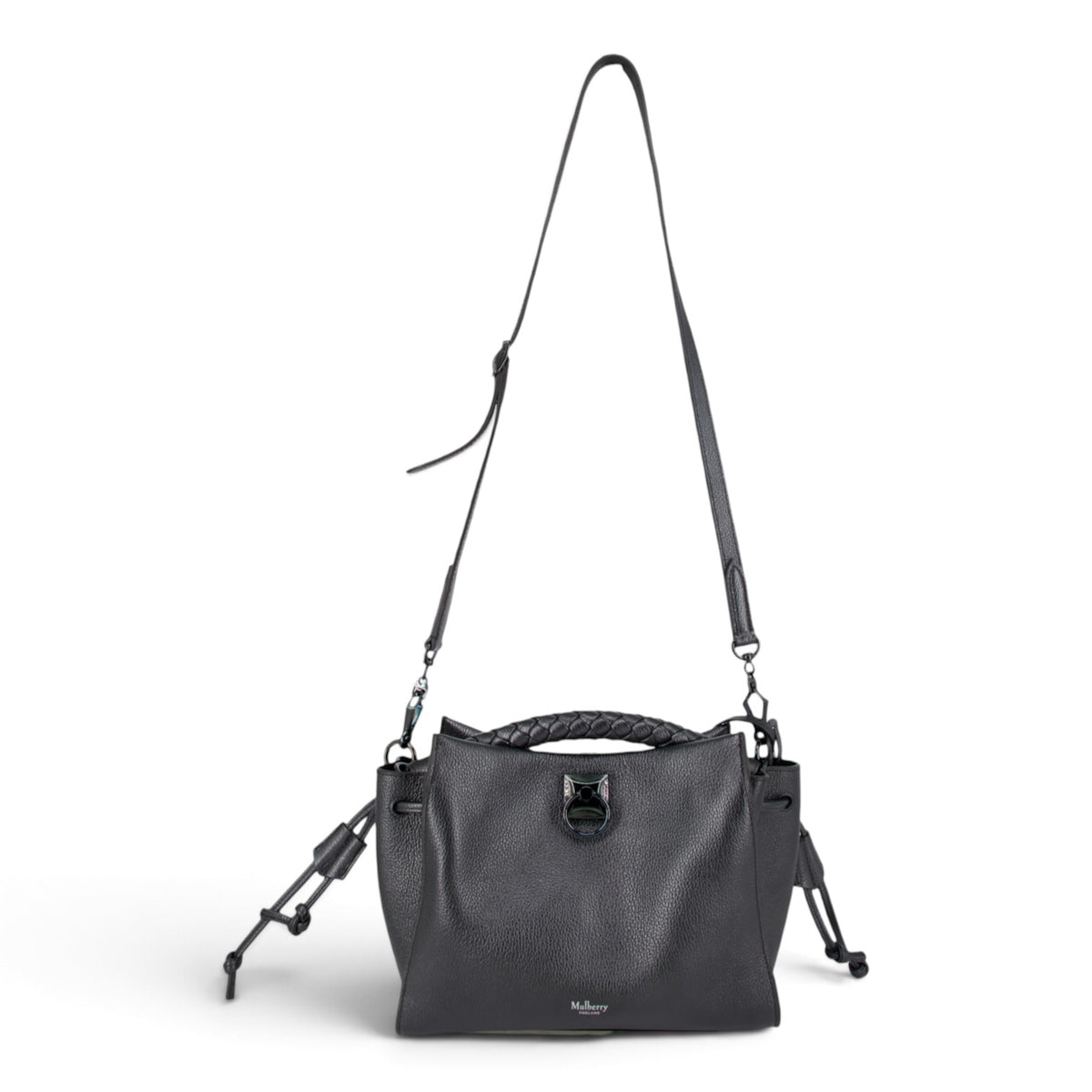 Mulberry Small Iris Two-way schwarz metallic