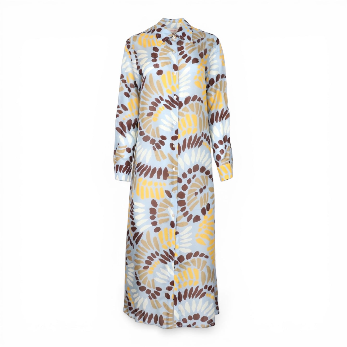 Jucca Kleid Seide gemustert IT 40 DE 36