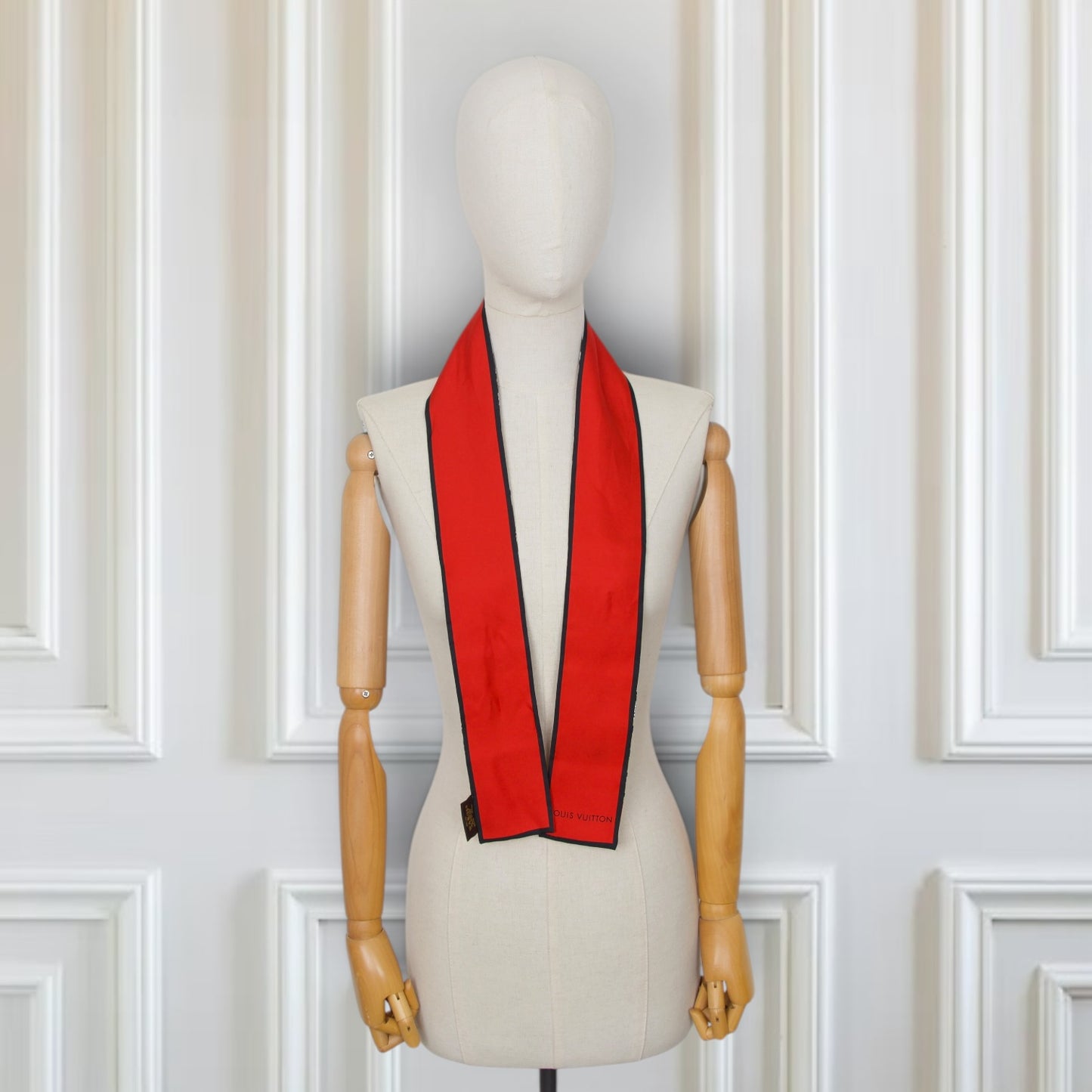 Louis Vuitton Bandeau Trunks beige/rot