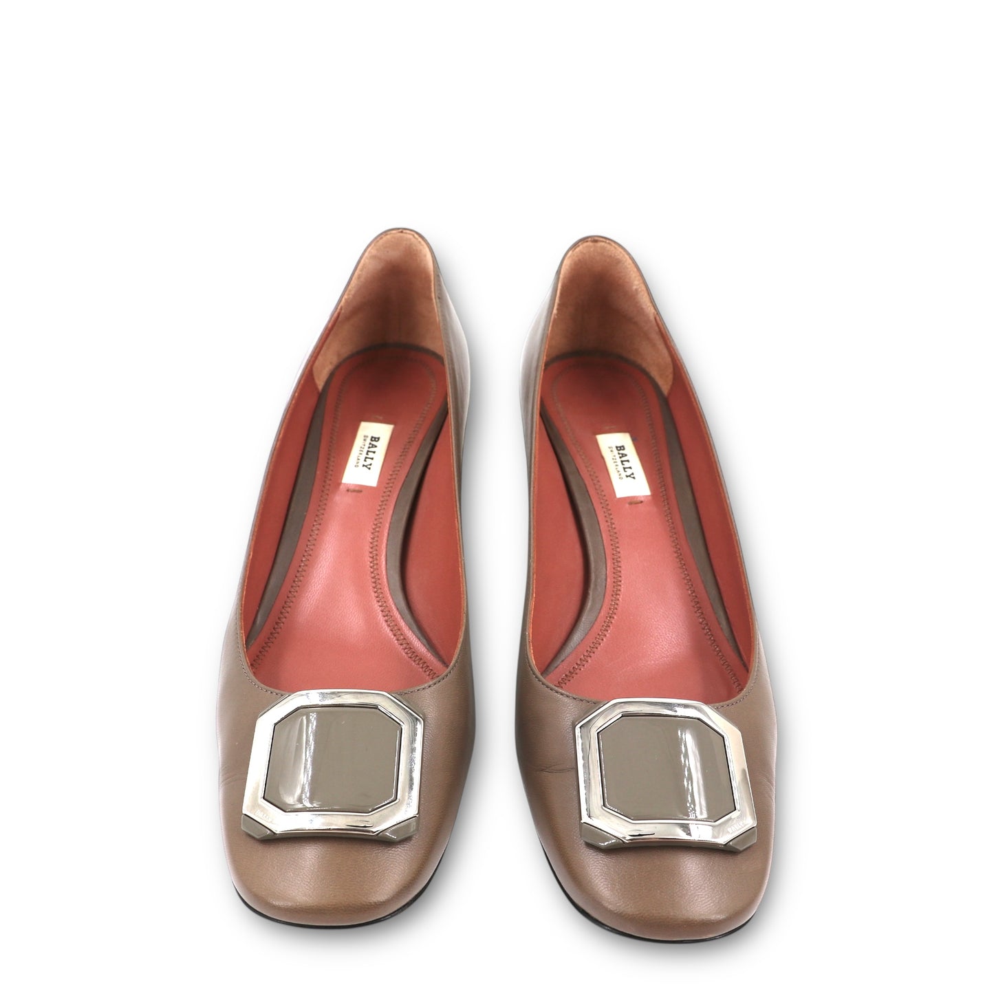 BALLY Pumps taupe Gr. 42