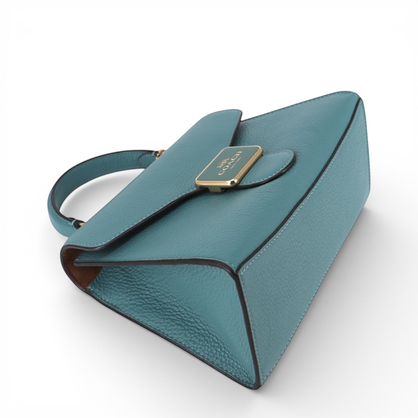 Coach Pepper Satchel petrol