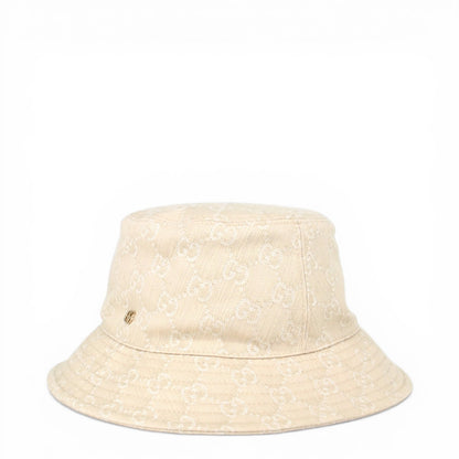Gucci Bucket hat GG beige Gr. 57
