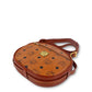 MCM Umhängetasche Visetos cognac