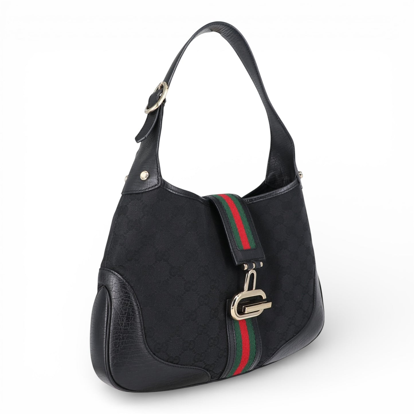 Gucci Jackie Sherry schwarz