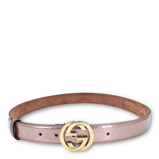 Gucci Gürtel Guccissima rosé Gr. 90