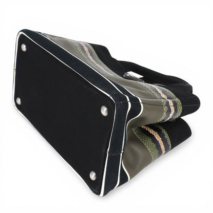 Prada Canapa schwarz/grün