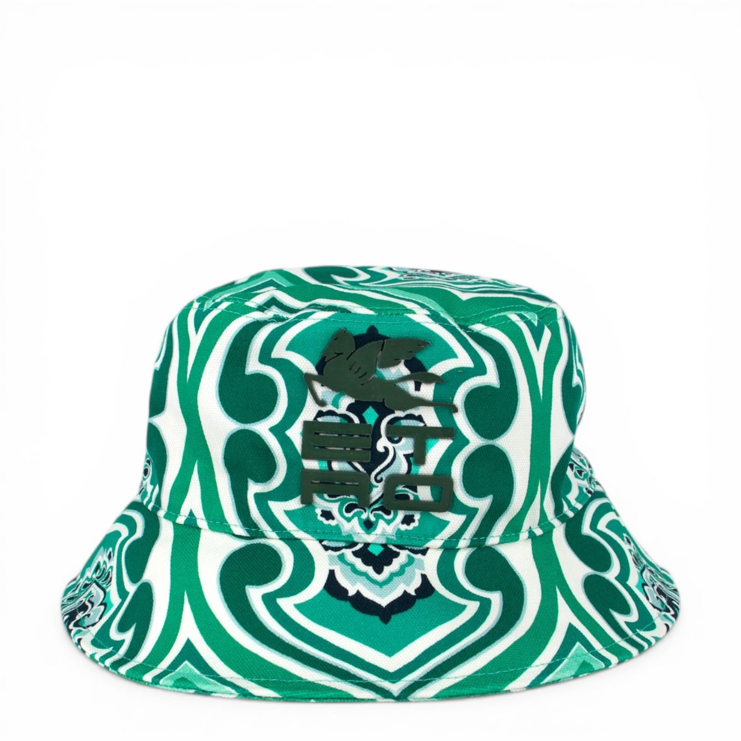 Etro Bucket hat grün Gr. 57