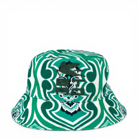 Etro Bucket hat grün Gr. 57