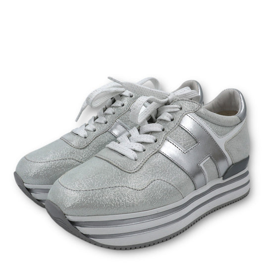 Hogan H222 Sneaker silber Gr. 37