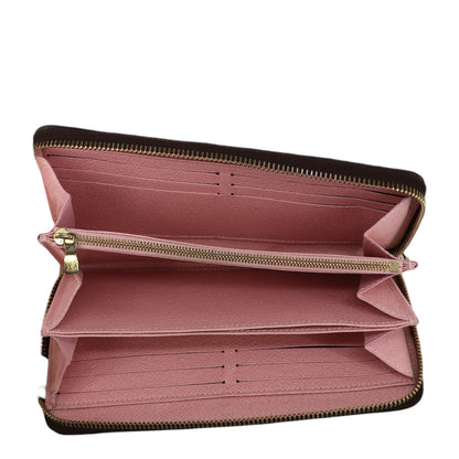 Louis Vuitton Zippy monogram rose ballerine