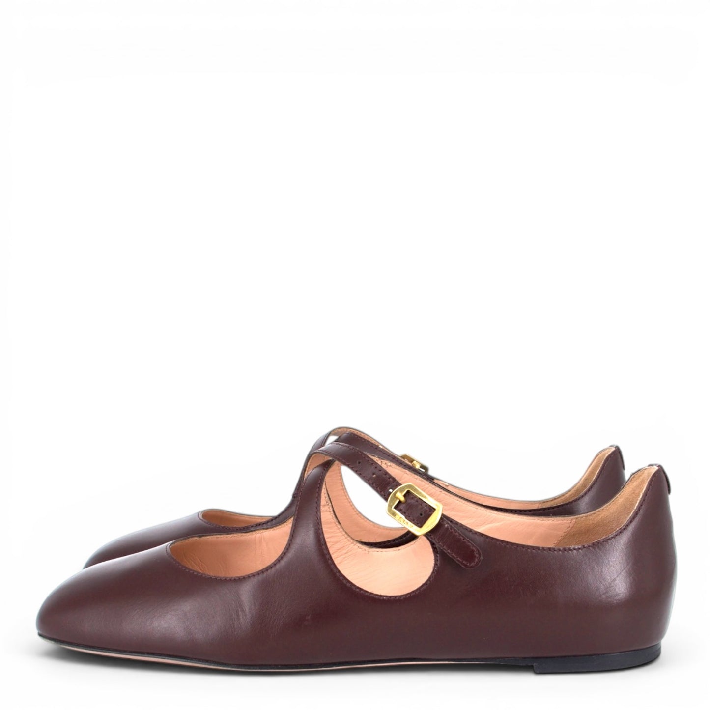 Bally Beliska Ballerina Rotbraun Gr. 38