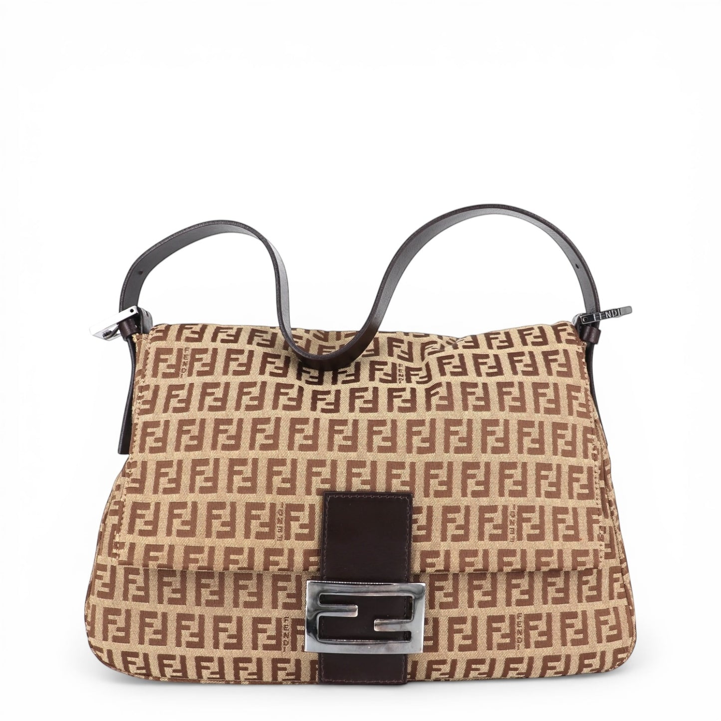 Fendi Mamma baguette Zucchino beige