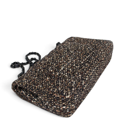 Chanel Timeless Medium double flap tweed