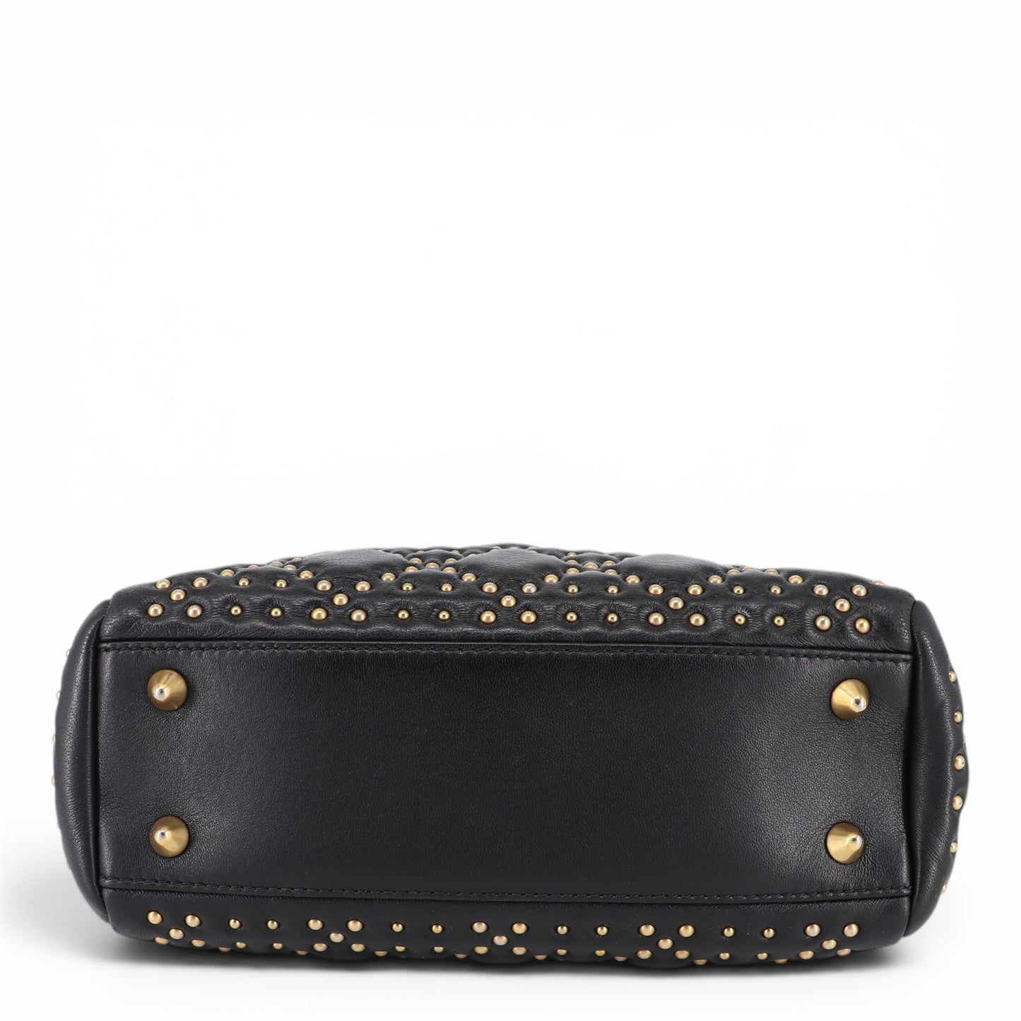 Dior Lady Dior Small Stud schwarz GHW