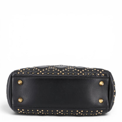 Dior Lady Dior Small Stud schwarz GHW