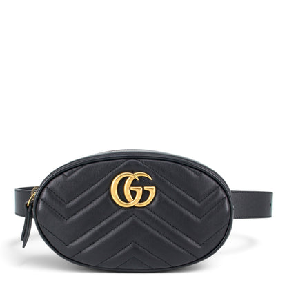 Gucci GG Marmont Gürteltasche schwarz