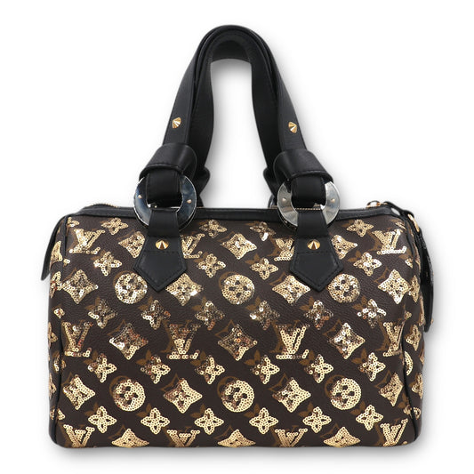 Louis Vuitton Speedy 30 Monogram Eclipse Paillettes