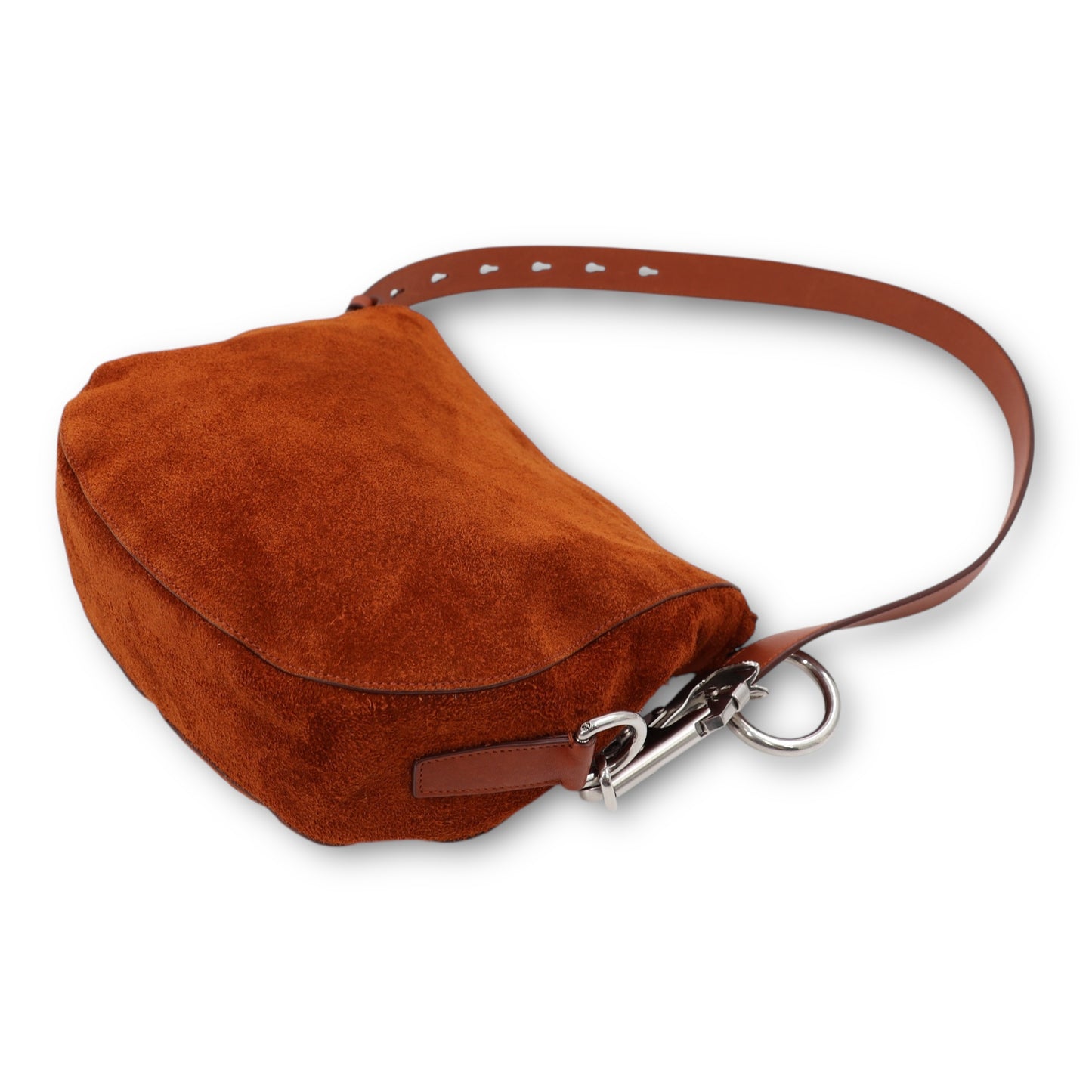 Burberry Small Knight bag Wildleder cognac