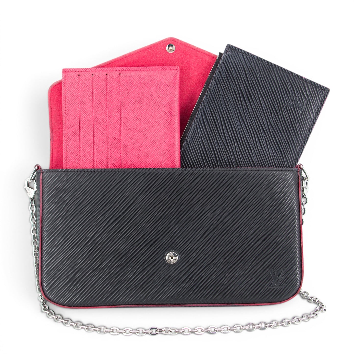 Louis Vuitton Pochette Félicie Epi schwarz