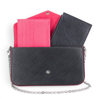 Louis Vuitton Pochette Félicie Epi schwarz