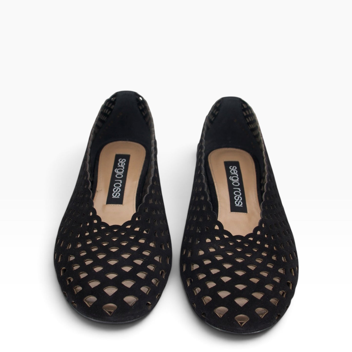 Sergio Rossi Ballerinas schwarz Gr. 40