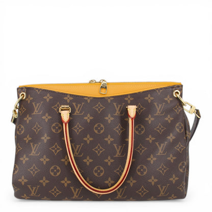 Louis Vuitton Pallas MM Monogram safran