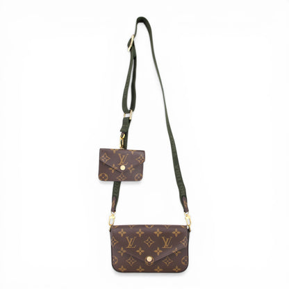 Louis Vuitton Félicie Strap & Go Monogram