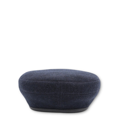 Hermès Saint-Honoré Rocabar Béret marine Gr. 58