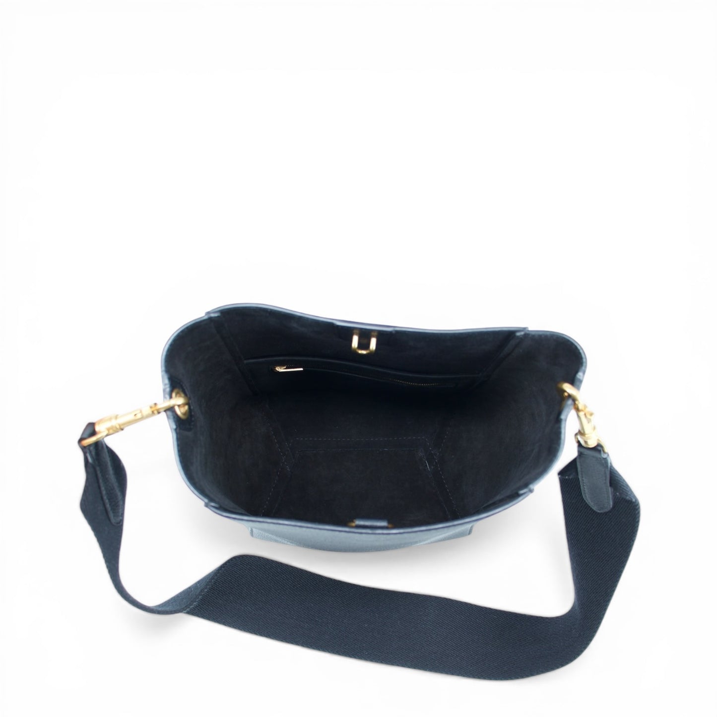 Céline Sangle bucket small schwarz