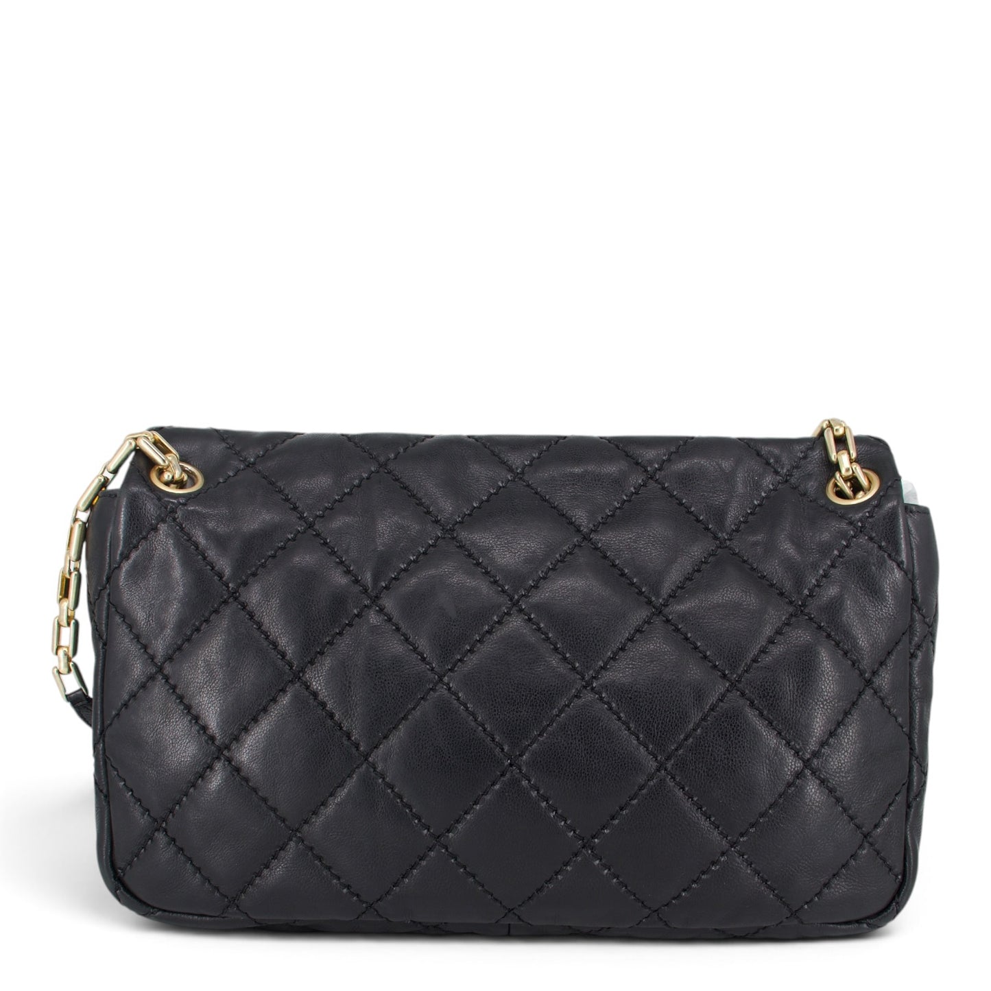 Chanel Wild Stitch Chain Flap schwarz GHW
