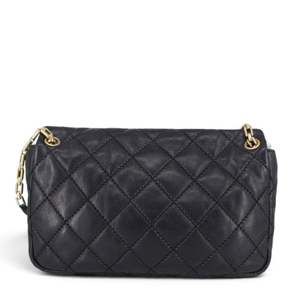 Chanel Wild Stitch Chain Flap schwarz GHW