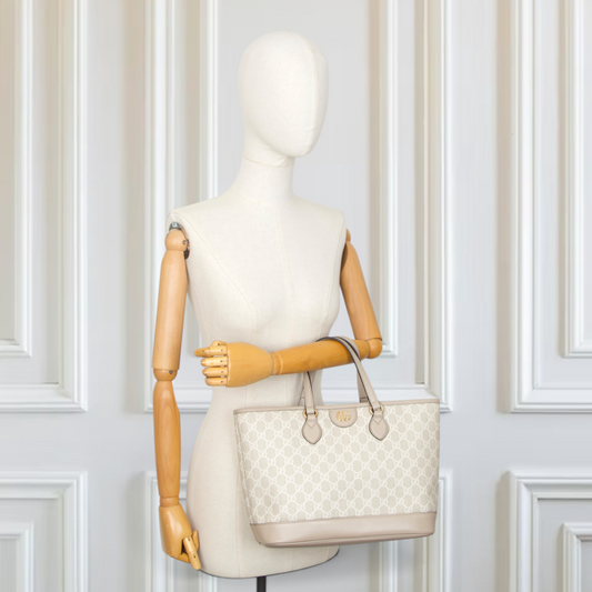 Gucci Ophidia Shopper GG crème
