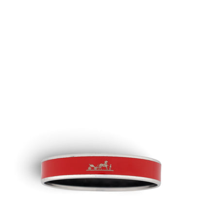 Hermès Calèche Armband rot Palladium