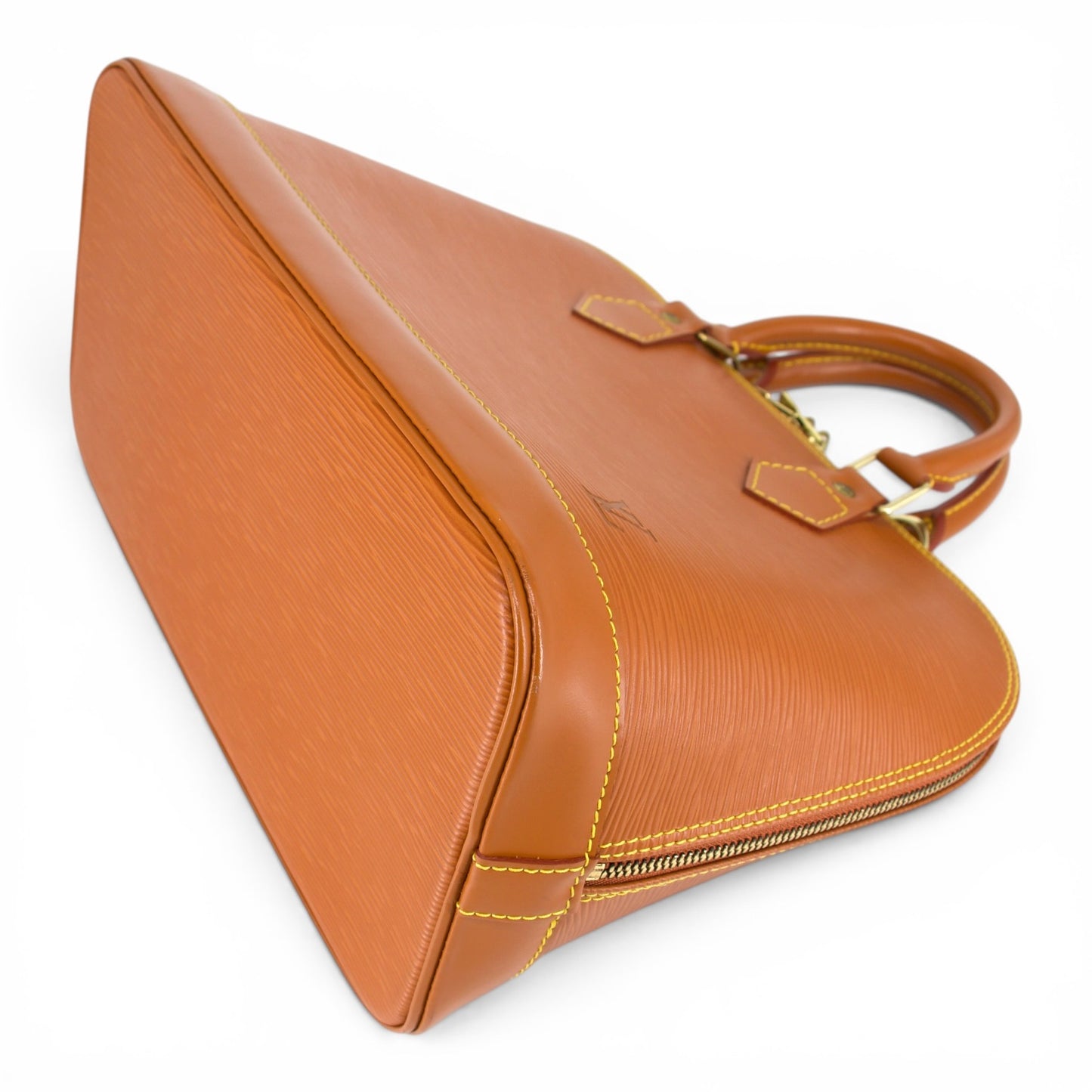 Louis Vuitton Alma PM Epi kenian braun