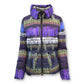 Peter Pilotto Daunenjacke lila gemustert Gr. 38