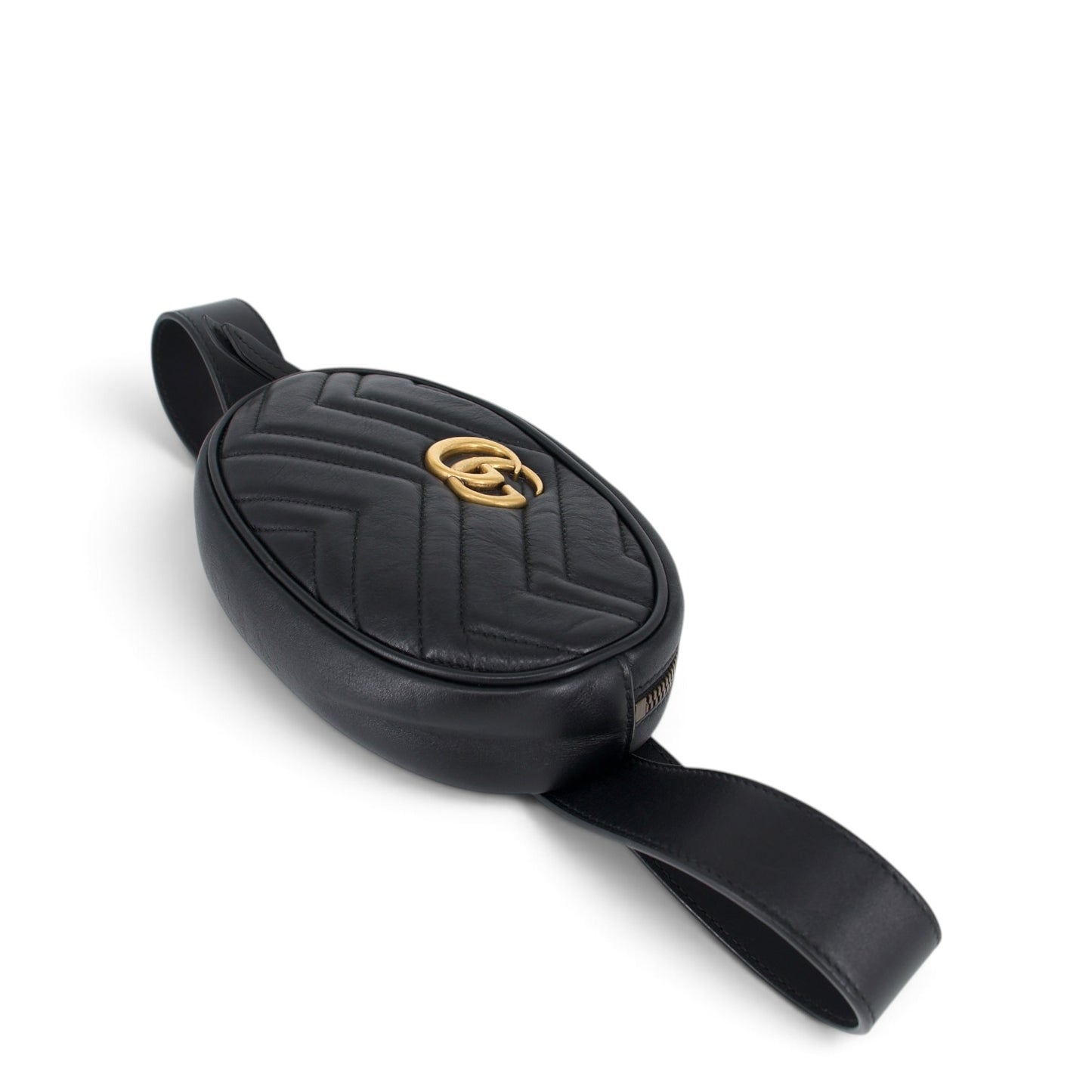 Gucci Marmont Gürteltasche schwarz